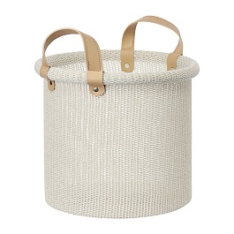 Корзина для хранения 27 х 25 см Bergenson Bjorn Sustainable collection молочная