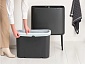 Мусорный бак 36 л Brabantia Bo Touch Bin тёмно-серый