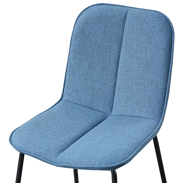 Стул adrian, синий, рогожка