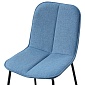 Стул adrian, синий, рогожка
