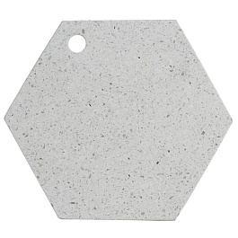 Доска сервировочная из камня Typhoon Elements hexagonal 30 см