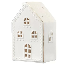 Подсвечник 19 см Tkano Trige белый