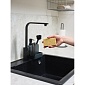Набор губок для посуды из целлюлозы и кокосового волокна Smart Solutions Eco Sponge чёрный 6 шт
