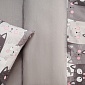 Комплект постельного белья детский Sibaria Home Котята серый