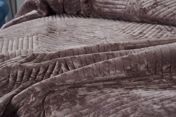 Патрисия (пепел роза) Покрывало 160х220