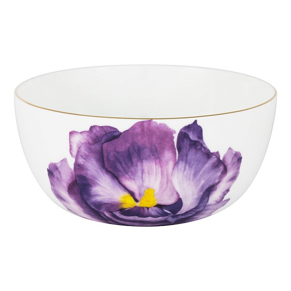 Салатник 750 мл Anna Lafarg Emily Flowers Iris