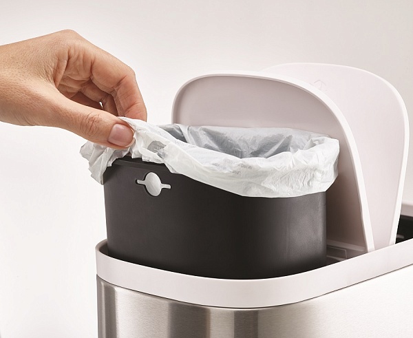 Контейнер мусорный для ванной комнаты Joseph Joseph Split