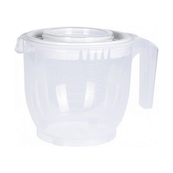Миска для смешивания с двумя крышками 2,2 л "Fresh" в ассортименте