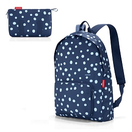 Рюкзак складной Reisenthel Mini maxi spots navy