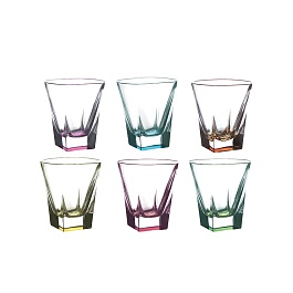 Набор стаканов для виски 6 шт. 270 мл RCR "Fusion Colours"