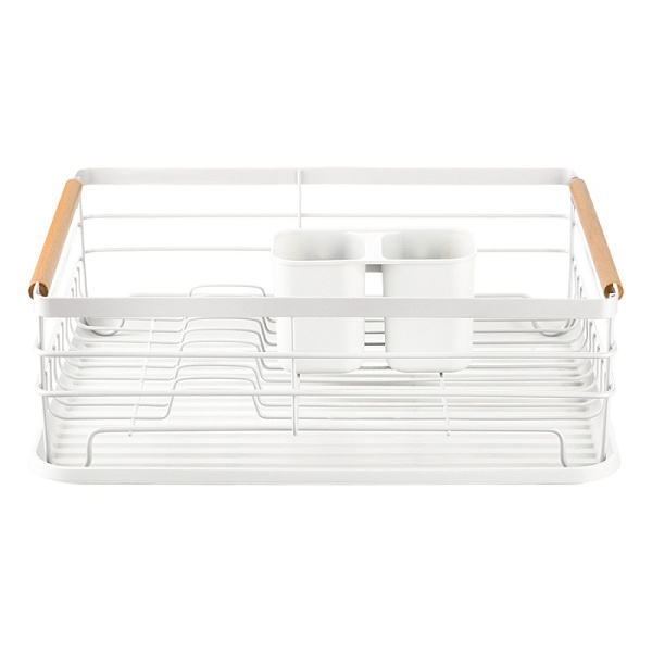 Сушилка для посуды granli, 43x30,5x14 см, белая