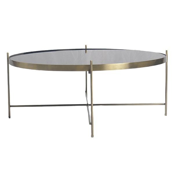 Стол 84,8 см Bergenson Bjorn Josen коричнево-бронзовый