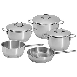 Набор посуды для приготовления Metalac Грация 5 предметов