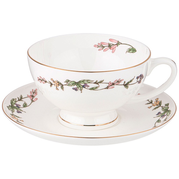 Сервиз чайный на 6 персон Lefard Английский сад 14 предметов