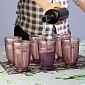 Набор стаканов с рельефным рисунком 340 мл Magia Gusto Portofino 6 шт