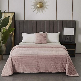 Покрывало 220 х 240 см Sofi de Marko Анабель пепельная роза