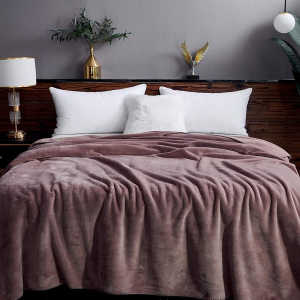 Плед 160 х 220 см Sofi de Marko София пепельная роза