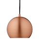 Лампа подвесная 18 см Frandsen Ball состаренная бронза