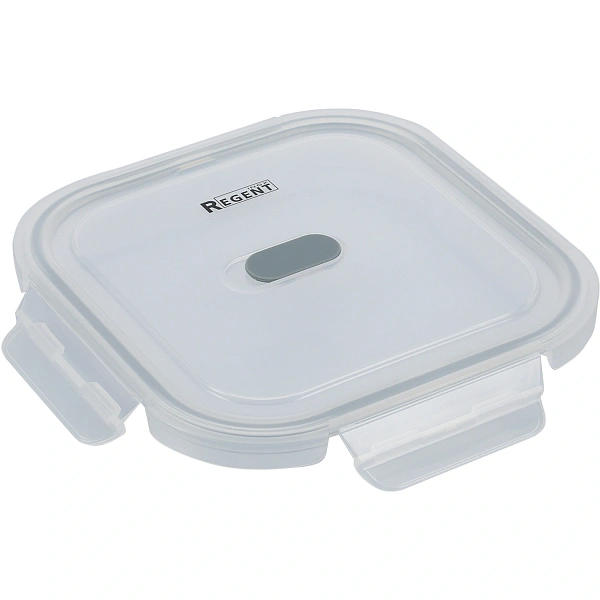 Контейнер квадратный Regent inox Linea Desco 1,2 л 