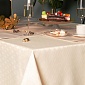 Скатерть круглая 160 см Sofi de Marko Катрин кремовый