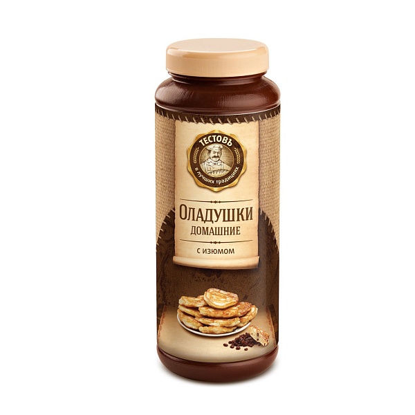 Смеси сухие Оладушки домашние с изюмом 