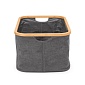 Складная корзина для белья 40 л Brabantia тёмно-серая
