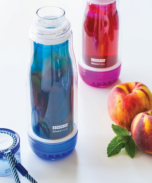 Бутылка Zoku 475 мл фиолетовый