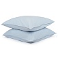Набор наволочек из органического стираного хлопка 70 x 70 см Tkano Essential 2 шт голубой