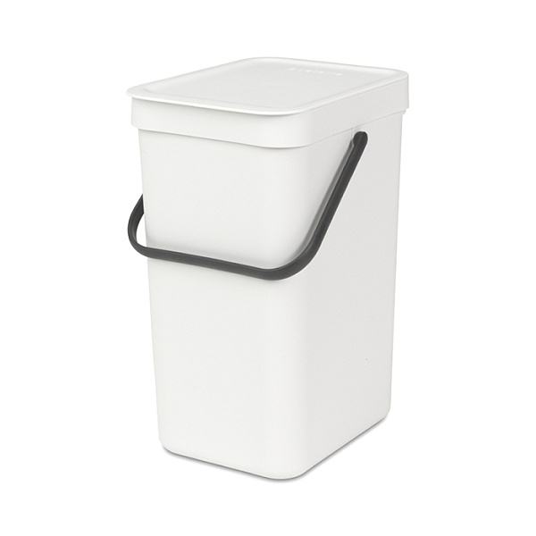 Встраиваемое мусорное ведро 12 л Brabantia Sort & Go Белый