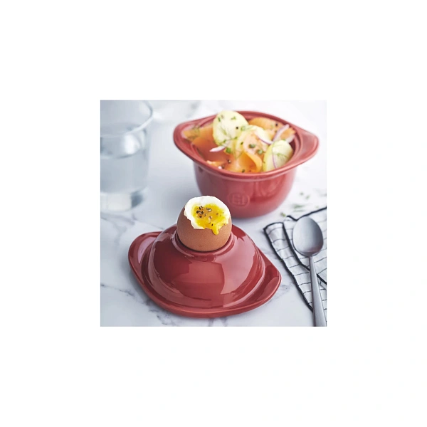 Форма для приготовления яиц "Гнездо",  Emile Henry Гранат