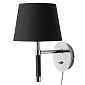 Лампа настенная Frandsen Venice чёрный хром