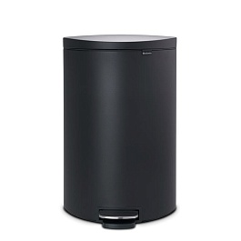 Мусорный бак 40 л Brabantia FlatBack+ Минерально-графитовый