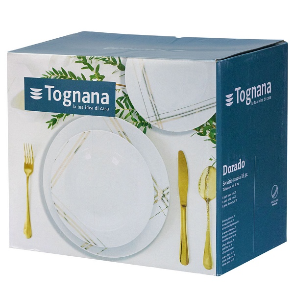 Сервиз столовый 18 предметов Tognana Olimpia