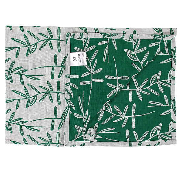 Набор кухонных полотенец 50 х 70 см Папоротник Tkano Russian North