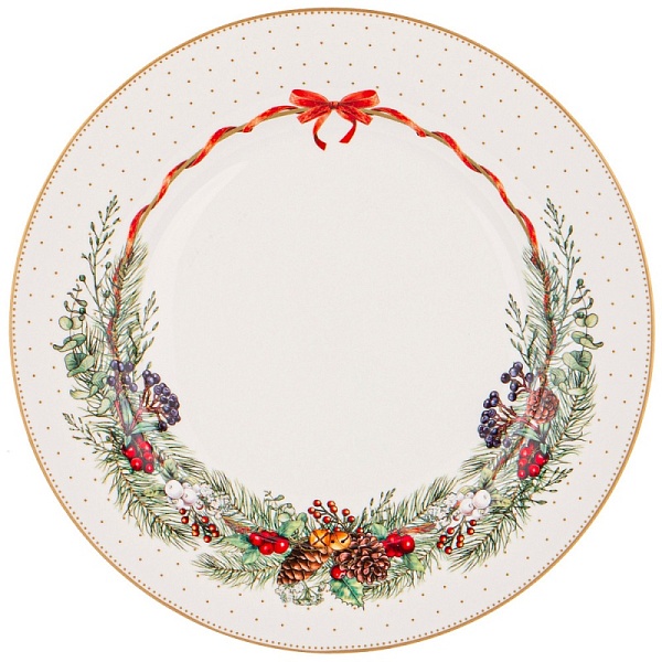 Тарелка обеденная 27 см Lefard Celebration
