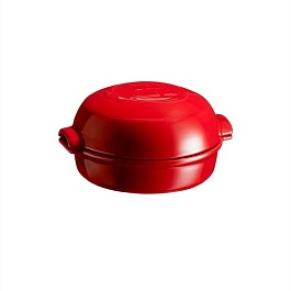 Форма для запекания с крышкой 19,5 х 17,5 см Emile Henry Гранат