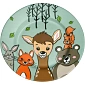 Набор детский 6 пр. Forest Friends