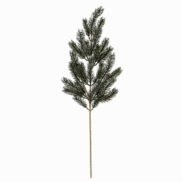 Ветка еловая 60 см Азалия зеленая