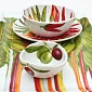 Блюдо сервировочное 33 х 22 см Taitu Erbette Dieta Mediterranea Vegetables