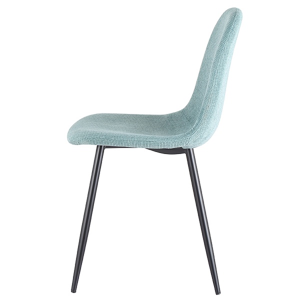 Стул breeze, шенилл, светло-бирюзовый