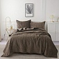 Комплект покрывало и наволочки 240 х 260 см Sofi de Marko Глория кофейный