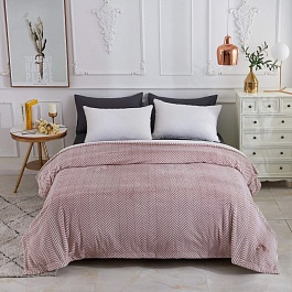 Плед 220 х 240 см Sofi de Marko Флоренс пепельная роза