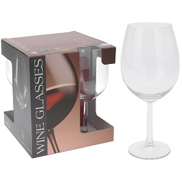 Набор бокалов д/вина 4 шт d7 h21 см