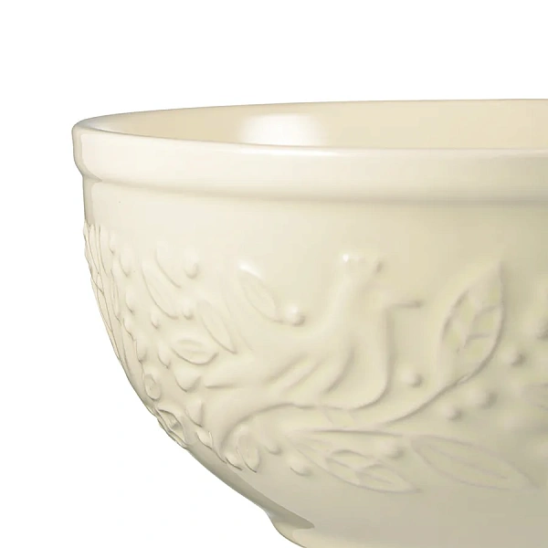 Миска Birds of Paradise, 2,6 л, кремовая