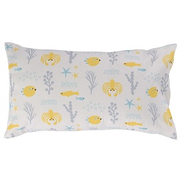 Наволочка из сатина с принтом Oceania World 40 х 60 см Tkano Tiny World