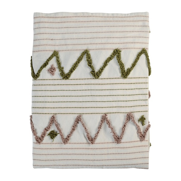 Покрывало с бахромой 180 х 250 см Tkano Ethnic