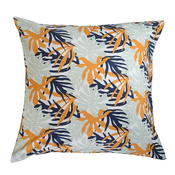 Набор из двух наволочек из сатина с принтом Leaves 70х70 см