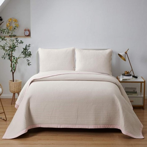 Комплект покрывало и наволочка 160 х 220 см Sofi de Marko карамель