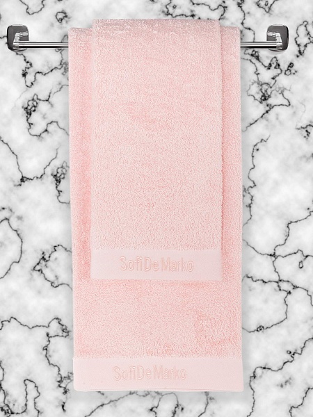 Комплект полотенец Sofi de Marko Marisa 2 шт розовый