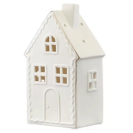 Подсвечник 21 см Tkano Trige белый